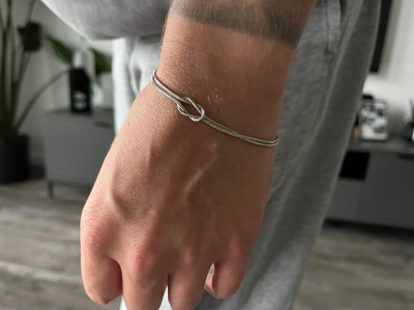 Lovéa ™️ Partner Armband mit Liebesknoten